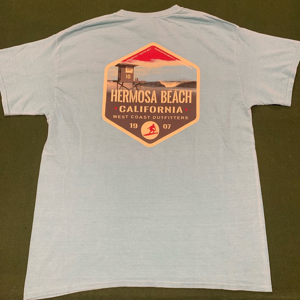 Hermosa Beach California West Coast Outfitters TShirt